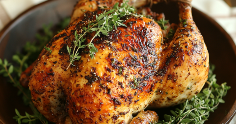 🍗 Best Ever Roasted Chicken—Juicy, Flavorful, and Always a Hit!