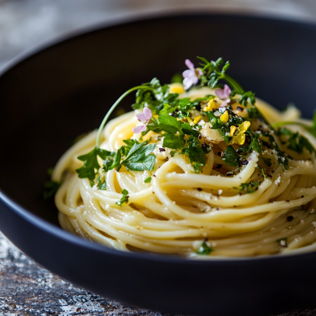 Spring Pasta with Lemon, Basil & Optional Chicken