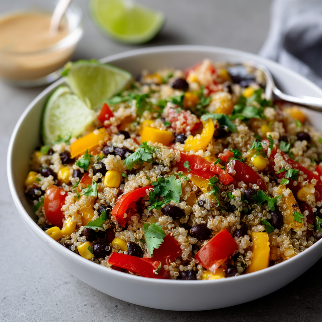 Quinoa & Roasted Veggie Bowls – A Wholesome Meal in a Bowl